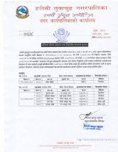 अन्तिम नतिजा प्रकाशन सम्बन्धी सूचना (अ.हे.व. र अ.न.मी)
